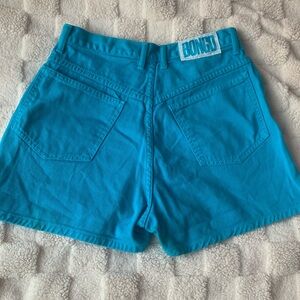 Vintage ocean blue bongo shorts